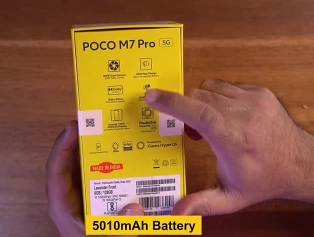 Poco M7 Pro 5G Specification